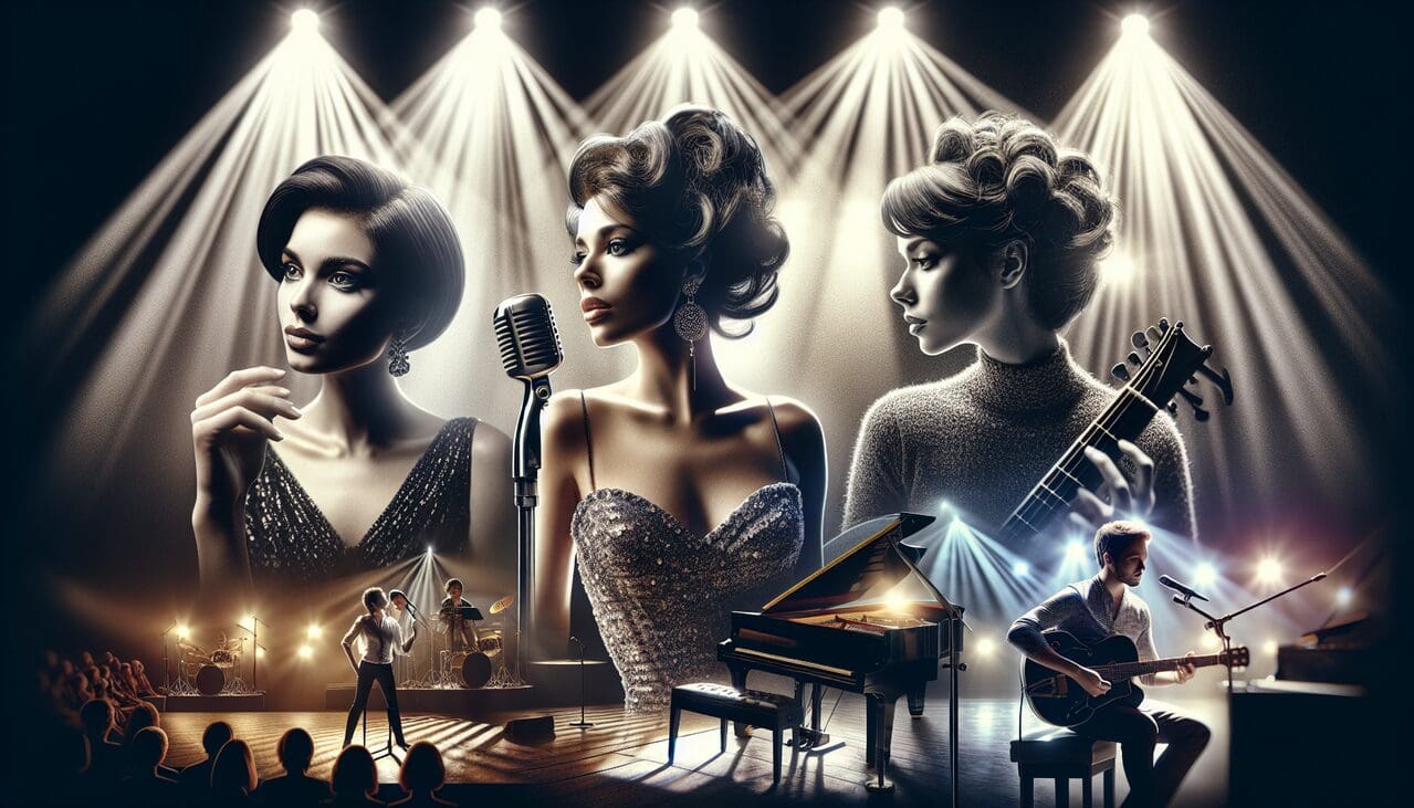 Chanteur en V sur scène : Vanessa Paradis, Véronique Sanson, Vianney.