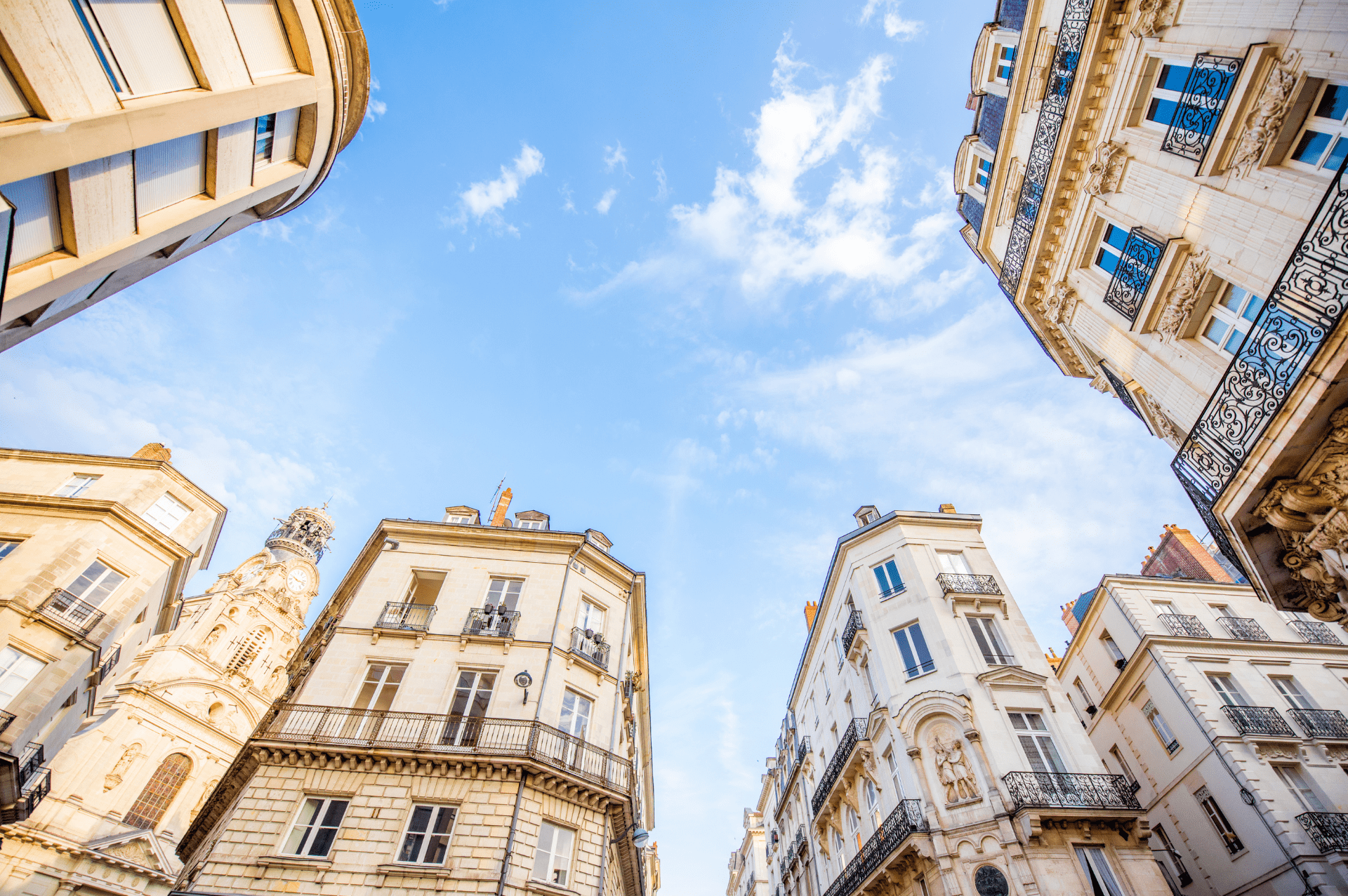 villes françaises immeubles