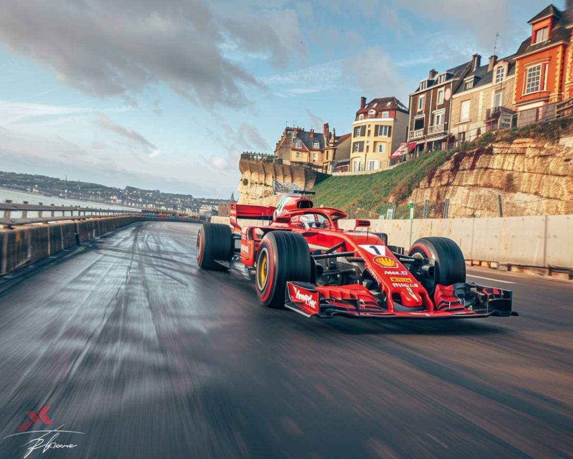 Formule 1 à Dieppe: Comment la petite ville se transforme en circuit de légende