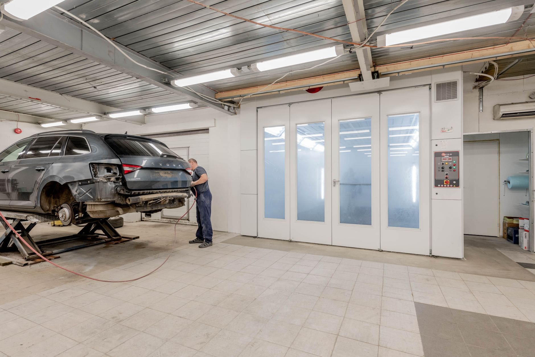clim voiture atelier