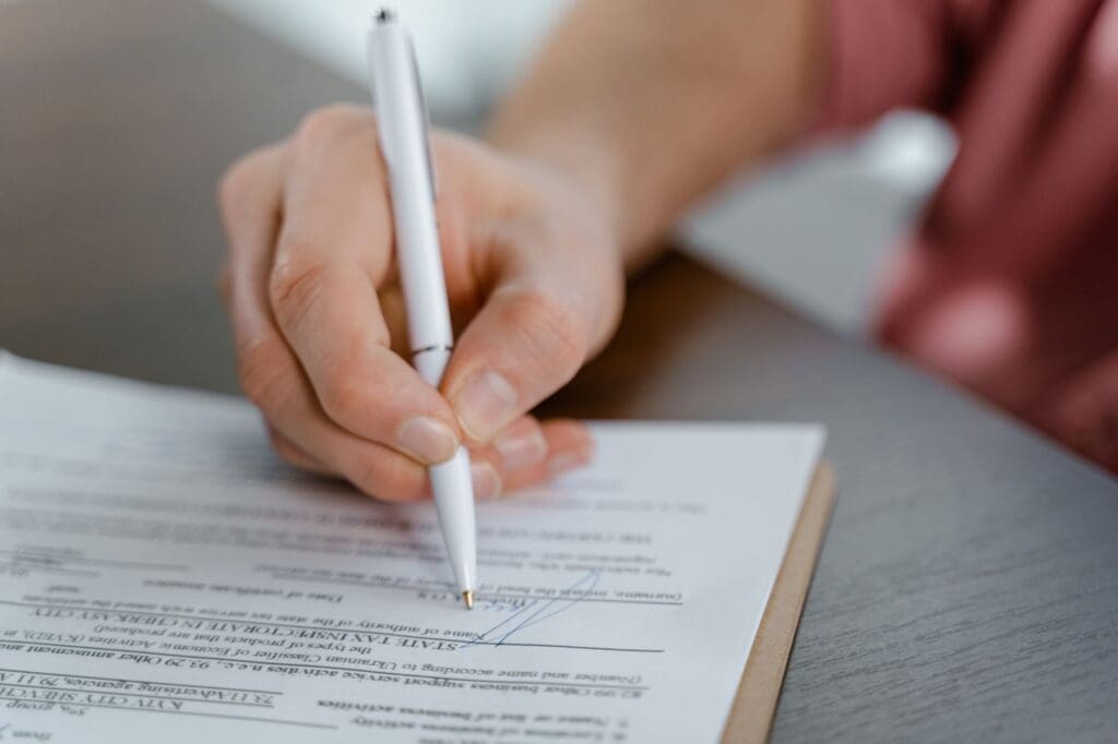 document signature projet