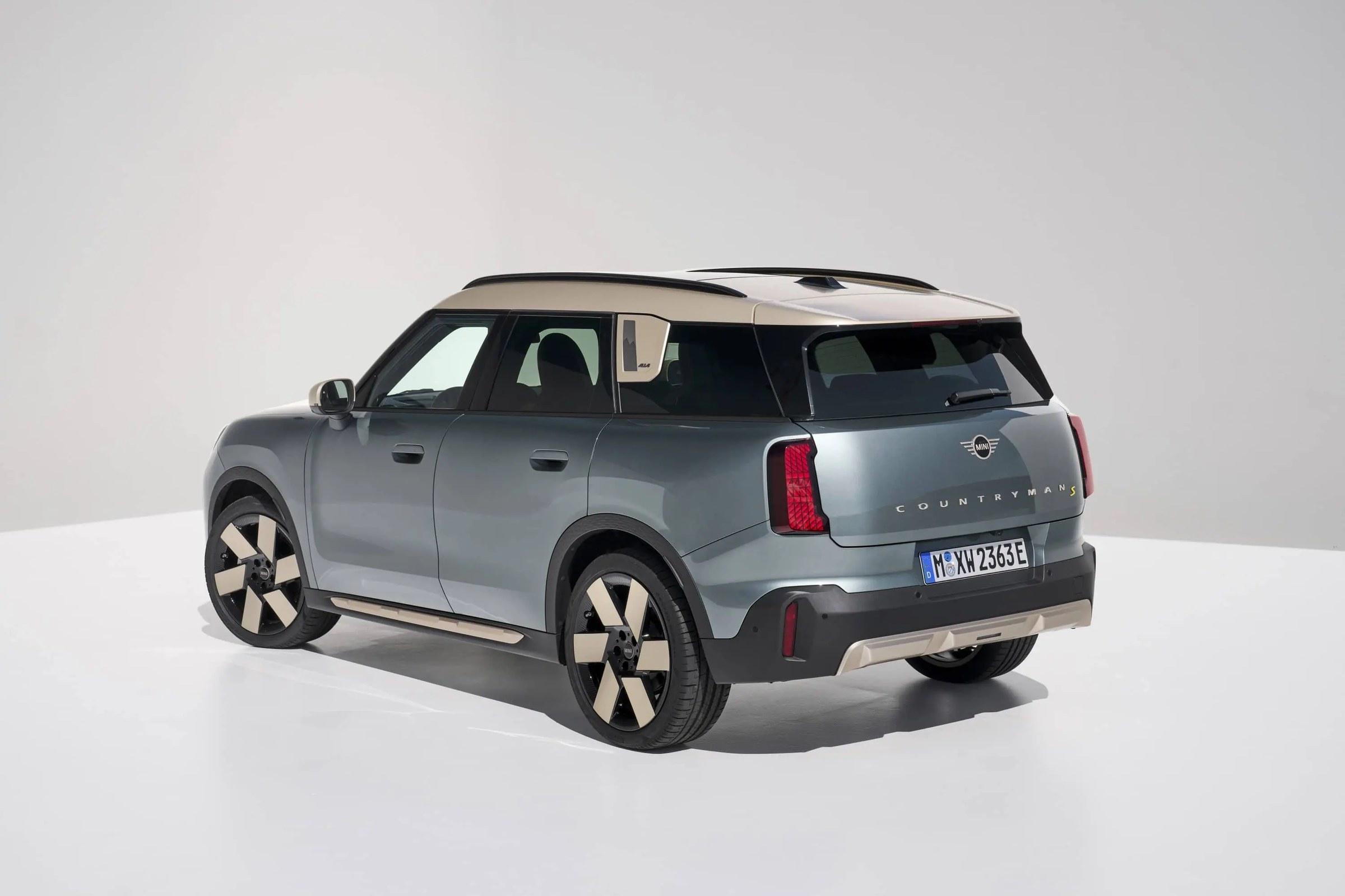 Mini Countryman de dernière génération photographié de trois quarts avant