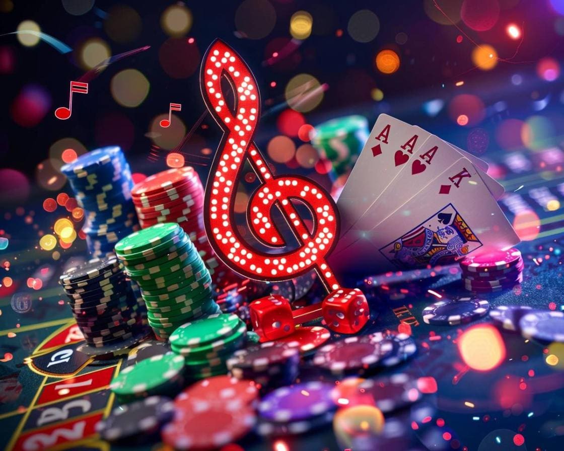 SGcasino : intégrer des éléments musicaux dans les casinos en ligne