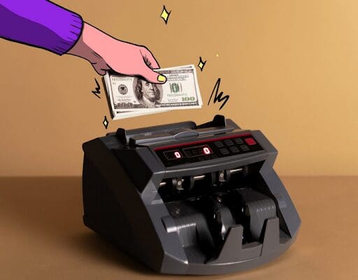 machine à compter les billets